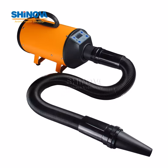 Cargue el secador de pelo móvil portátil del acabado de la preparación del animal doméstico del poder más elevado